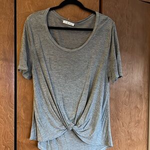 Anthropologie grey tee